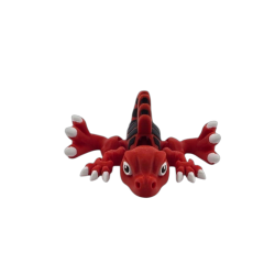 Figurina articulata Dragon rosu