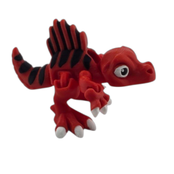 Figurina articulata Dragon rosu