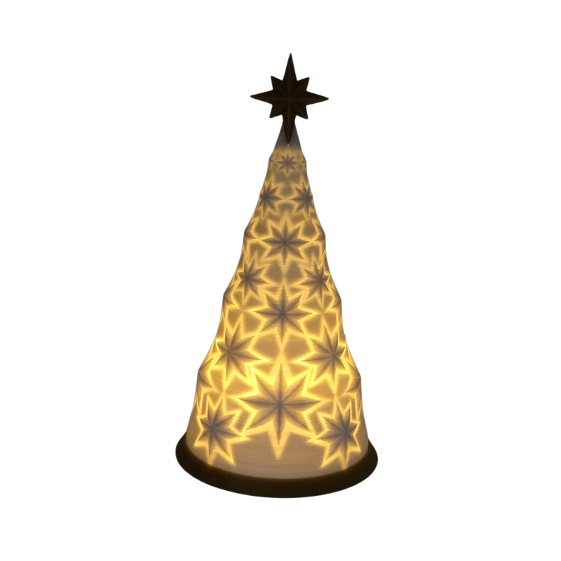 Brad Decorativ 3D Luminos