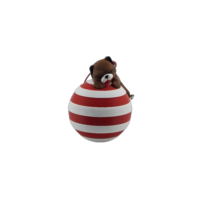 Glob Decorativ cu Căţel Adormit