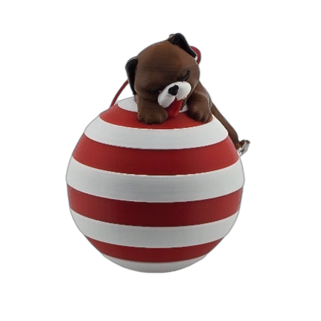 Glob Decorativ cu Căţel Adormit