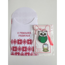 Mărțișor Bufniță printat 3D