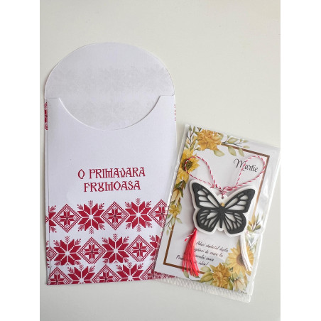 Mărțișor Fluturaș printat 3D