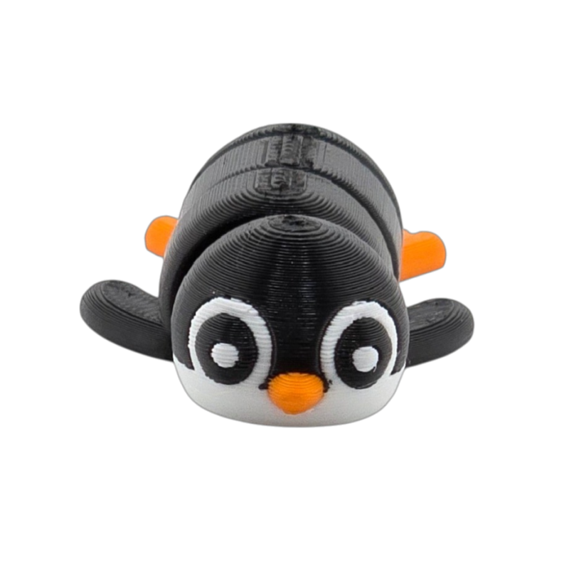 Pinguin Articulat Printat 3D