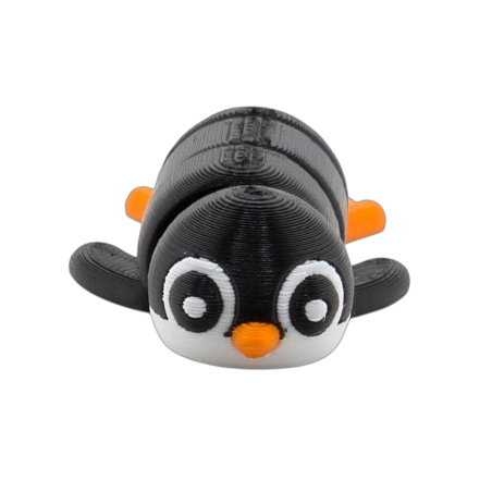 Pinguin Articulat Printat 3D
