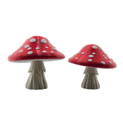 Set 2 Ciuperci Decorative Printate 3D