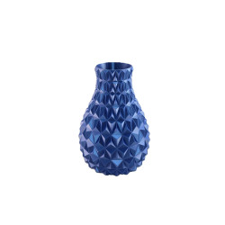 Vaza albastra printata 3D