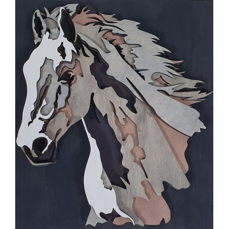 Tablou multistrat cal