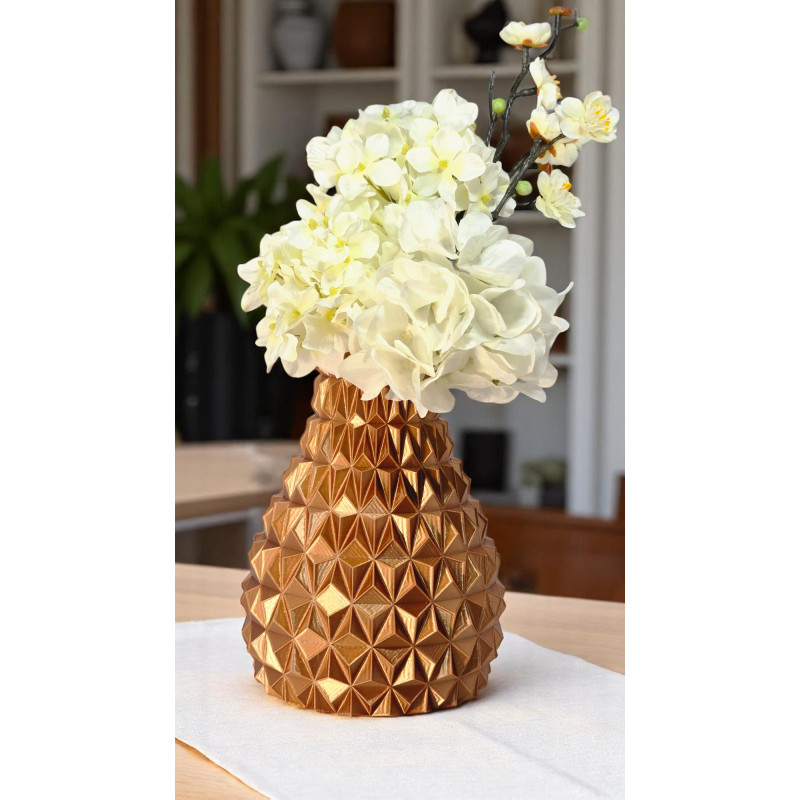 Vaza aurie printata 3D
