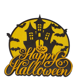 Tablou Halloween Castel multistrat