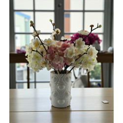 Vaza Alba Printata 3D